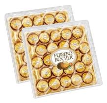 2 caixa presente bombom ferrero rocher 24 unidades 300g