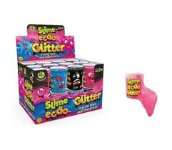 2 Caixas Com 24 Un Slime Ecão Glitter Brinquedo de 110 Gr - DTC Brinquedos