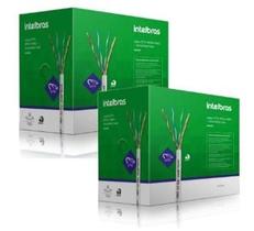 2 Caixas De Cabo Cftv 4px24 Mc8cbr Multi Cam 300m Intelbras