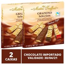 2 Caixas de Chocolate Austríaco, Grazioso, Maître Truffout 2 Caixas de Chocolate Austríaco, Grazioso, Maître Truffout