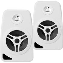 2 Caixas de Som Ambiente LeSon 4 Polegadas 70w 8 Ohms Branca 2 Caixas de Som Ambiente LeSon 4 Polegadas 70w 8 Ohms Branca