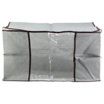 2 Caixas Organizadora Closet Guarda Roupas 50x29x50 Flexível - CLINK