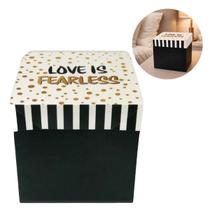 2 Caixas Para Presente Em Cubo Love 21cm
