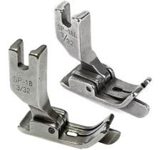 2 Calcador Guia Direito Esquerdo 3/32 Pesponto Reta Industr