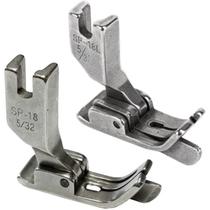 2 Calcador Guia Direito Esquerdo 5/32 4mm Pesponto Reta Inds