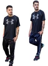 2 Calças Helanca Grossa Flanelada Uniforme 2 Bolsos Lat 282