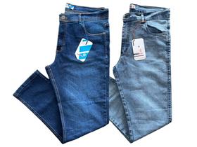 2 calças jeans masculina novos modelos calça slim a pronta entrega