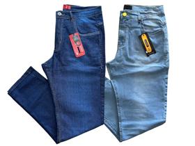 2 calças jeans masculina novos modelos calça slim a pronta entrega