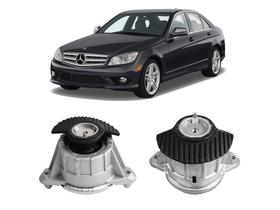 2 Calço Do Motor Esquerdo + Direito Mercedes C300 2009 10 11