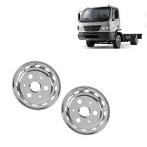 2 Calota Americana Dianteira p MB Accelo Aro 17,5 c Rodoar 2 Calota Americana Dianteira p MB Accelo Aro 17,5 c Rodoar