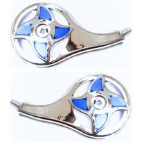 2 Calotinha Calota Rodoar Estrela Azul Roda Caminhao Rodo Ar 2 Calotinha Calota Rodoar Estrela Azul Roda Caminhao Rodo Ar