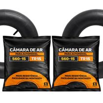2 camara de ar compatível vw fusca aro 15/560 resistente
