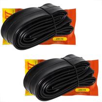 2 Câmaras De Ar Aro 27 Bico Grosso Caloi 10 27x1.1/4 Válvula Schrader Unidade Válvula 35mm Bicicleta Bike Pneu Borracha Forte