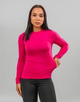 2 Camisetas Proteção UV 50+ Feminina Térmica Camisa Manga Longa Blusa Seca Fácil Segunda Pele
