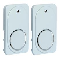 2 Campainhas Embutir Tipo Timbre 220v Com Placa 4x2 Pial