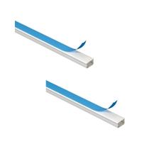 2 Canaleta Sistema X Adesivo 20x12mm Pial Legrand 30802ADX
