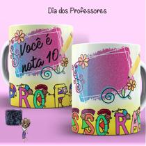 2 canecas de cerâmica , 325 ml, dia dos professores