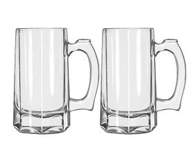 2 Canecas de Chopp e Cerveja Bremem Vidro Lotusglass 355ml