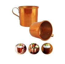 2 Canecas Moscow Mule Pub Rose Inox Drink 300ml