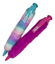 2 Caneta Esferográfica Divertida Infinity Plush 1.0mm 28cm 2 Caneta Esferográfica Divertida Infinity Plush 1.0mm 28cm