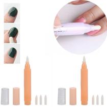 2 Canetas Remove Corrige Esmalte Esmaltação Unha Manicure