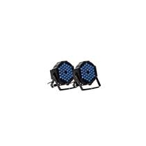 2 Canhão Refletor Led Par 64 Rgbw 36 Leds Dmx Slim Strobo - Grupomegastore