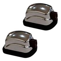 2 canoas simples para bumbo modelo concept - cromada pac120cr