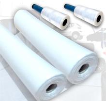 2 Capa Plástica Descartável P/ Banco Carro 2 Filme Volante