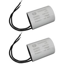 2 Capacitor 15uf Motor Portão Eletrônico Ppa Rossi Rcg Garen