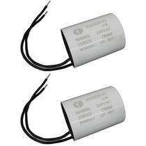 2 Capacitor de Partida 25uf 250vac Motor Portão Eletrônico Ppa Rossi Rcg Garen Peccinin
