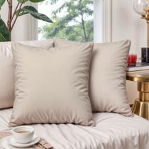 2 Capas Almofada Veludo Sofa Diversidade Cores 45x45