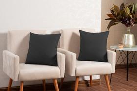 2 CAPAS DE ALMOFADA MATELADO COM ZÍPER 50 x 50 SEM REFIL 2 CAPAS DE ALMOFADA MATELADO COM ZÍPER 50 x 50 SEM REFIL