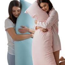 2 Capas Xuxão Fronha Travesseiro de Corpo Algodão com Zíper 2 Capas Xuxão Fronha Travesseiro de Corpo Algodão com Zíper