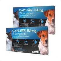 2 Capstar Antipulgas Gatos Cachorro Ate 11kg Envio Imediato 2 Capstar Antipulgas Gatos Cachorro Ate 11kg Envio Imediato