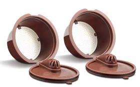 2 Capsula Reutilizavel Cafeteira Dolce Gusto Versão Crema