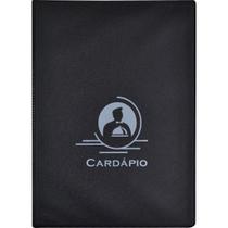 2 Cardápio com 4 bolsas, para 6 folhas 2 Cardápio com 4 bolsas, para 6 folhas