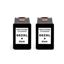 2 Cartuchos 662 Xl Compatível Preto 15 ml 2 Cartuchos 662 Xl Compatível Preto 15 ml