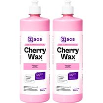 2- Cera Limpadora Cherry Wax 1l Zacs Proteção Automotiva