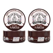 2 Cera Modeladora Club Barba Efeito Mate 150g - Biotchelly