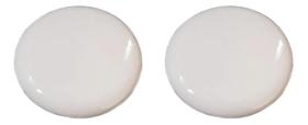 2 Cerâmicas / Porcelanas Medalhão Chopeira Para Torres Naja