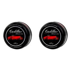 2 Ceras Automotiva Cadillac Cleaner Wax (150g)