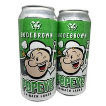 2 Cerveja Popeye Germany Larger 473ml Puro Malte Progressive