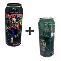 2 Cervejas Ipa Trooper Iron Maiden + Mago de Houblon 473ml - Trooper Iron Maiden + Mago Bodebrown