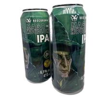 2 Cervejas Mago De Houblon Lata 473Ml Juice Ipa Bodebrown