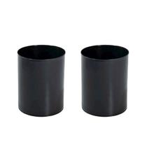 2 Cestinhos Lixo Estabelecimento/banheiro/escritório 12l Kit 2 Cestinhos Lixo Estabelecimento/banheiro/escritório 12l Kit