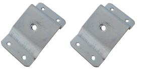 2 Chapa Inclinada Fixação Metal Palito Rosca 5/16