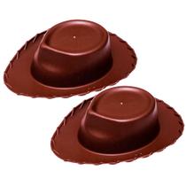 2 Chapéu de Cowboy Woody para Crianças com Elástico do Story 2 Chapéu de Cowboy Woody para Crianças com Elástico do Story