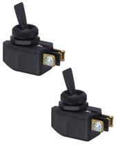 2 Chave Alavanca Unipolar Margirius CS-301D 6A Preta