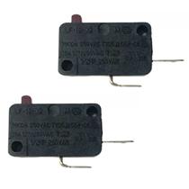 2 Chave Interruptor Da Porta Microondas Fischer 2 Pinos