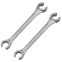 2 Chave Poligonal Aberta Modelo 400 22mm X 24mm Gedore Prateado